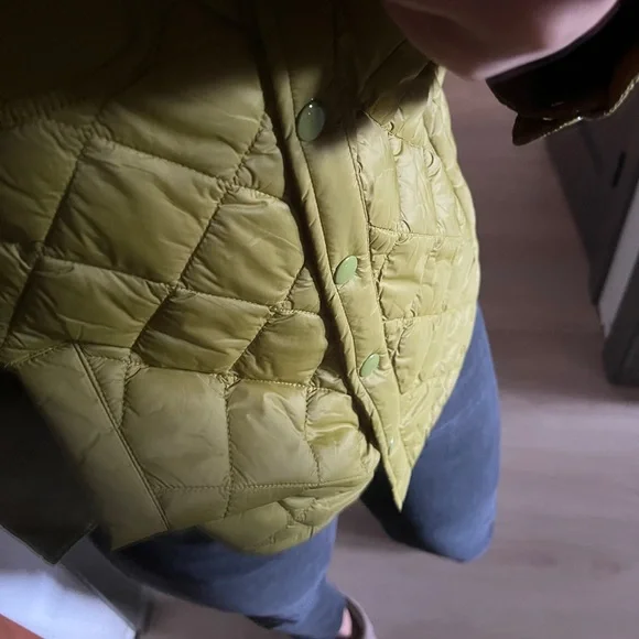 J. Crew Olive Green Puffer Jacket - Picture 10 of 14